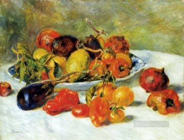 ピエール=オーギュスト・ルノワール Painting - ミディ静物画の果物 ピエール・オーギュスト・ルノワール